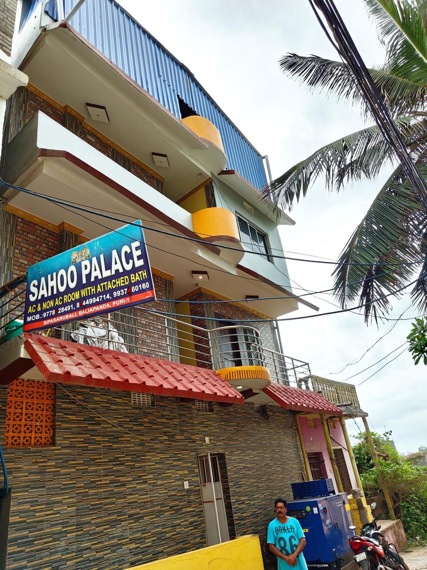 Goroomgo Sahoo Palace Puri - Prime Location Near Sea Beach - Excellent Service With Parking Facilities Buitenkant foto